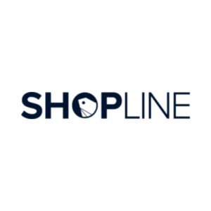 Shopline logo, eCommerce platform.
